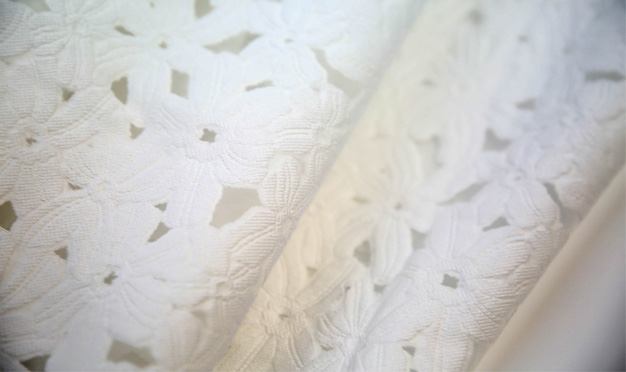 Clip Jacquard Yarn Dye Fabric
