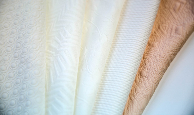 Double weave Jacquard Piece Dye Fabric
