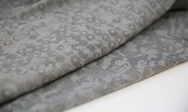 Mesh Jacquard Piece Dye Fabric