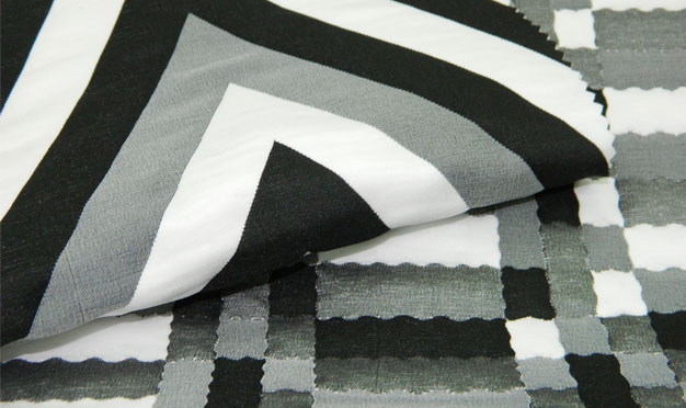 Double Weave Jacquard Fabric