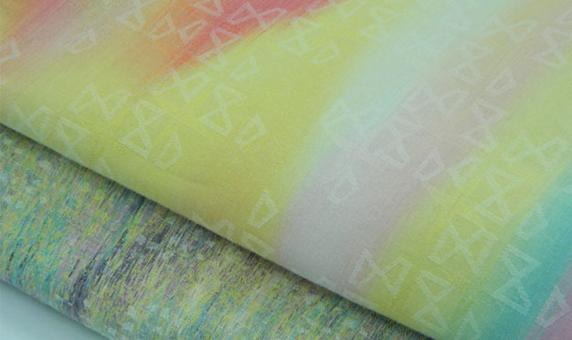 Warp Printed Jacquard