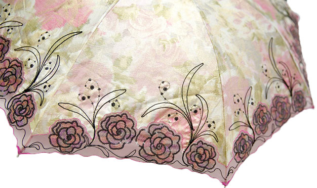 Warp Printed Jacquard for umbrella