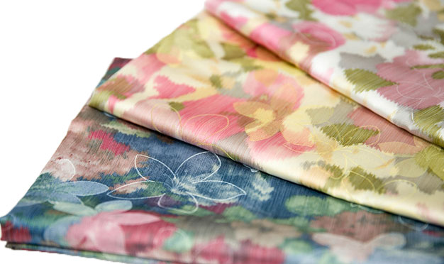 Warp Printed Jacquard for umbrella